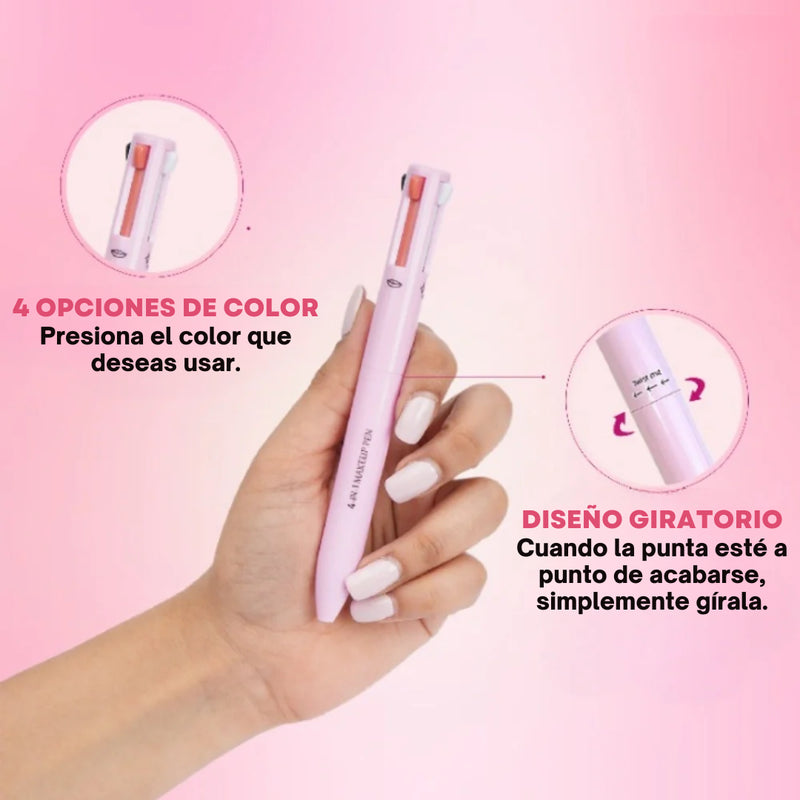 Shine MakeUp 4 en 1 + ¡Depilador de Vello Facial GRATIS!