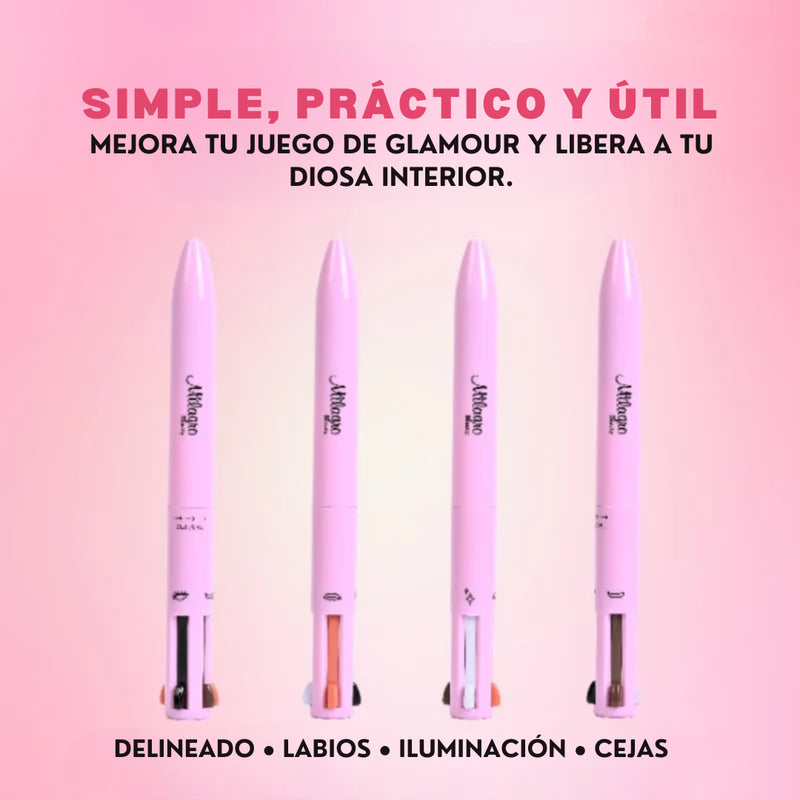 Shine MakeUp 4 en 1 + ¡Depilador de Vello Facial GRATIS!