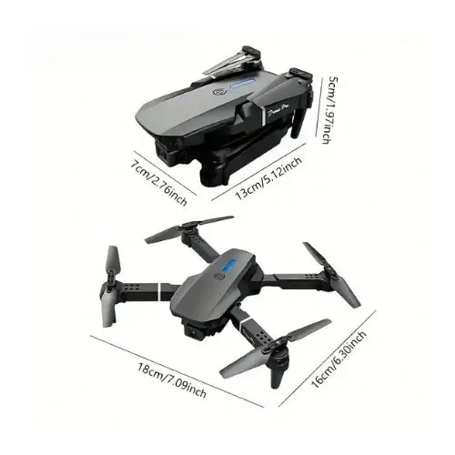 VisionFly 5G™ KIT COMPLETO ORIGINAL | EL DRON 360° MÁS FÁCIL DE VOLAR + BATERÍA DE REGALO + ESTUCHE DE TRANSPORTE DE REGALO!