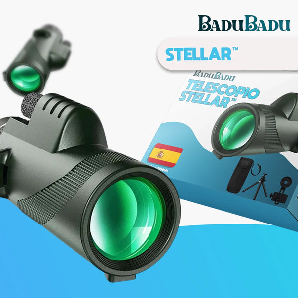 Telescopio Stellar™ + Kit de Accesorios Gratis | ZOOM 500x, VISIÓN NOCTURNA, RESISTENTE AL AGUA