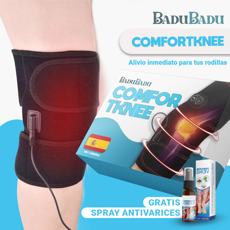 ComfortKnee + GRATIS Spray para Varices - Alivio inmediato para tus rodillas